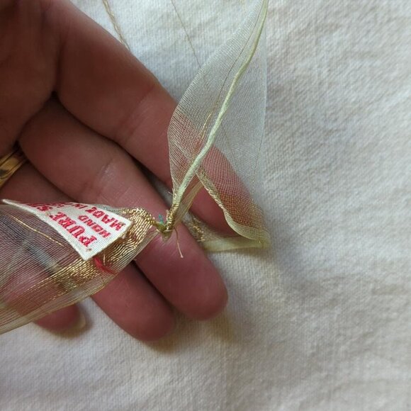 Antique Silk Scarf - Picture 8 of 10